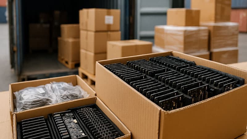ترخیص قطعات الکترونیکی
